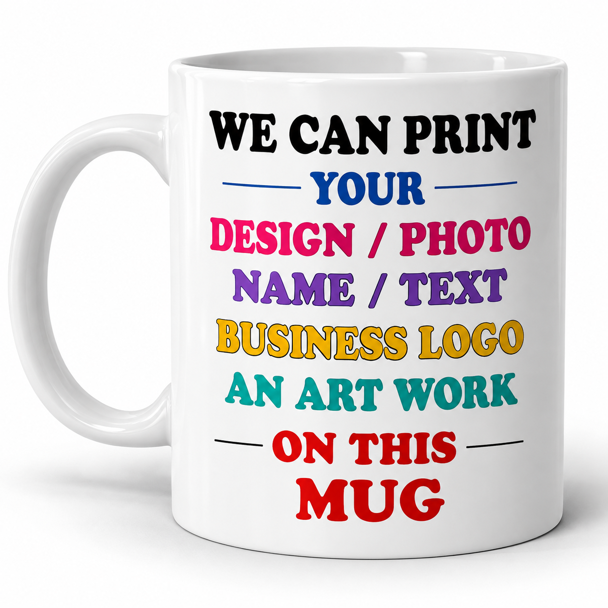 Custom Business Mug - Logo, Photo &amp;amp;amp; Design Printing