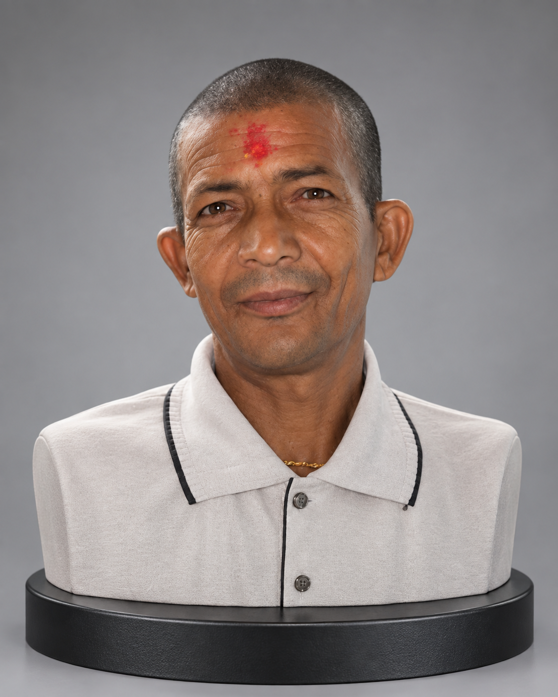 Custom 3D Portrait Bust - Personalized Photo Statue