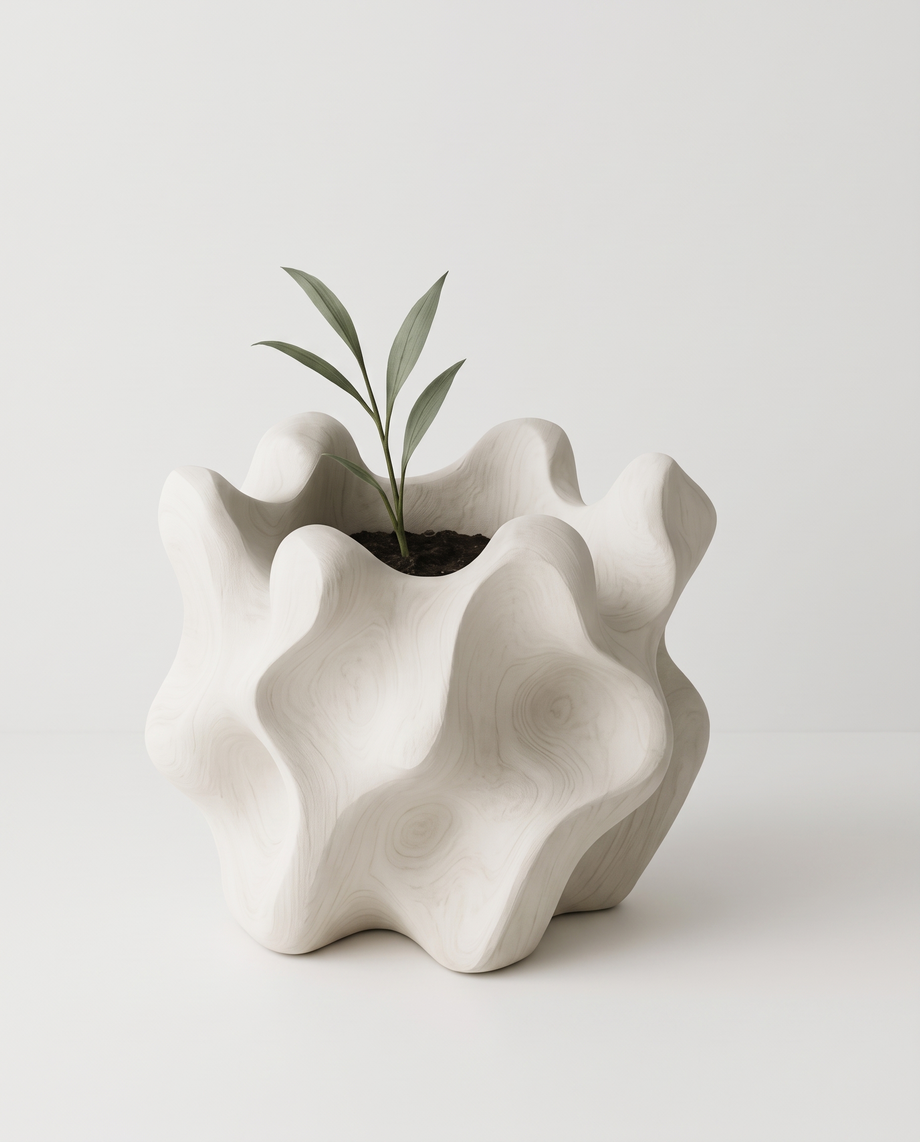 Elegant Irregular Flower Pot - Modern Home Decor