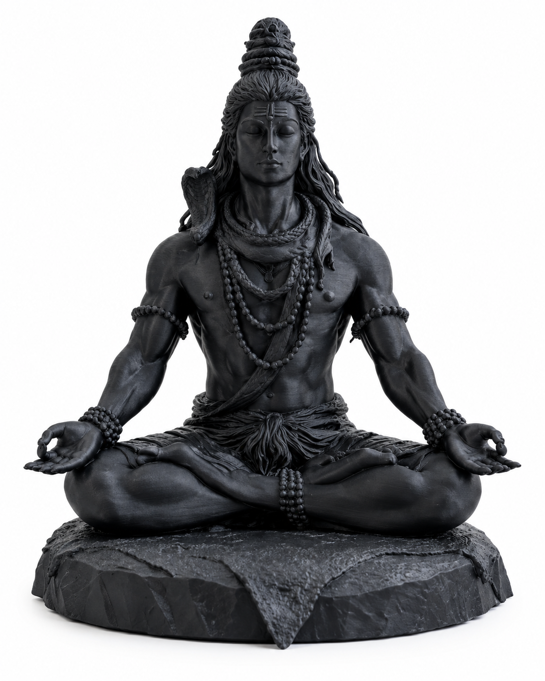 Mahadev Shiva Meditation Statue - Spiritual Home Decor